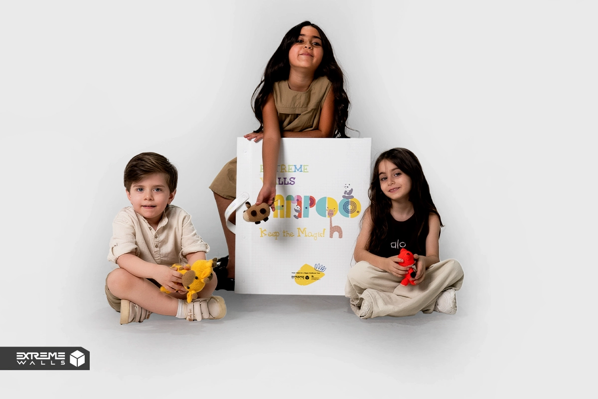 Pampoo kids wallpaper is dust-resistant, keeping rooms cleaner and healthier for kids.