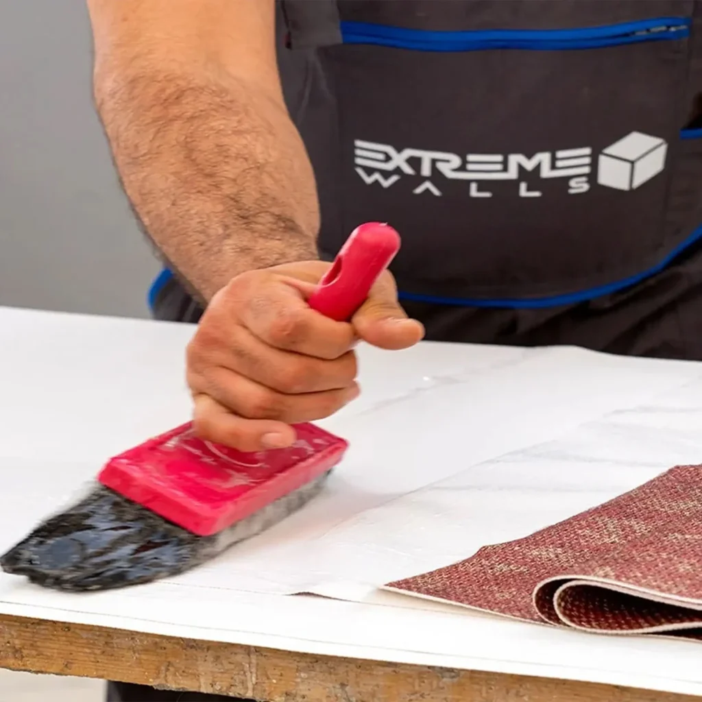 Extreme Walls Wallpaper Glue Installation