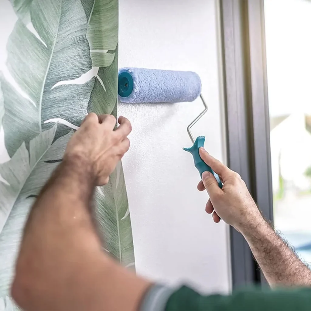 Extreme Walls Wallpaper Glue Installation