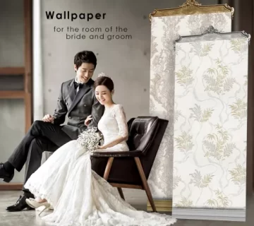 کاغذ دیواری اتاق عروس و داماد