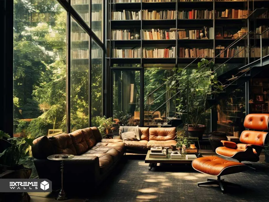کتابخانه ی شخصی شما باید با سبک اتاق مطابقت داشته باشد