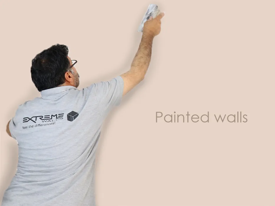 آماده سازی دیوارهای رنگ شده قبل از کاغذ دیواری
