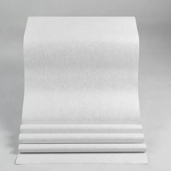 کاغذ دیواری طرح ساده خاکستری کد 903G (رول باز شده)