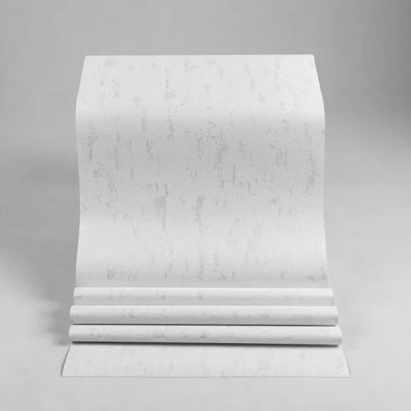 کاغذ دیواری طرح ساده خاکستری کد 904G (رول باز شده)