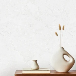 کاغذ دیواری طرح بافت سفید کد 907W (شاخص)