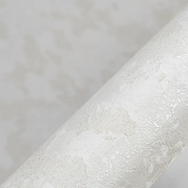 کاغذ دیواری طرح ساده کرم کد 911C (تک رول)