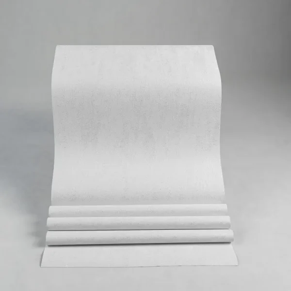 کاغذ دیواری طرح ساده خاکستری کد 913G (رول باز شده)