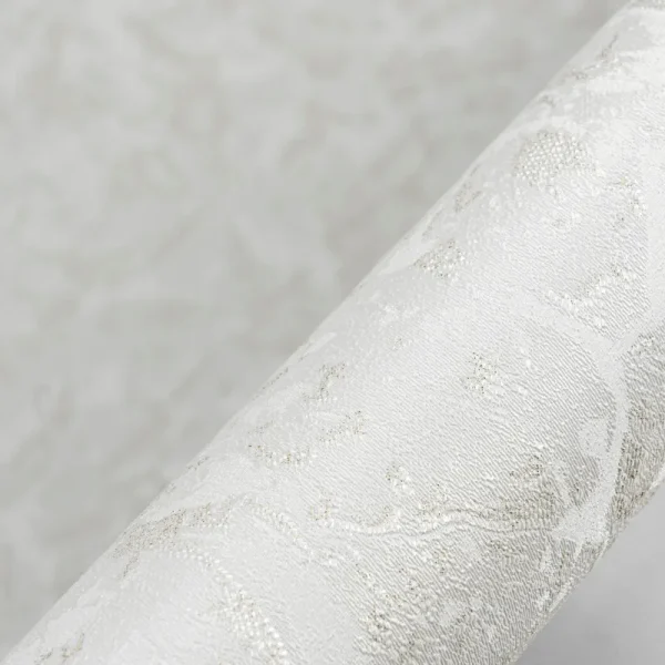 کاغذ دیواری طرح ساده کرم کد 917C (تک رول)