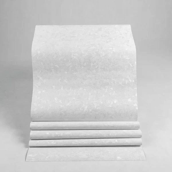 کاغذ دیواری طرح ساده خاکستری کد 914G (رول باز شده)