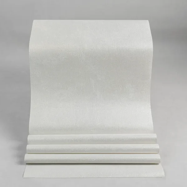 کاغذ دیواری طرح بافت کرم کد 925C (رول باز شده)