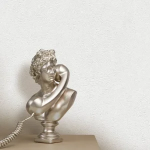 کاغذ دیواری طرح بافت سفید کد 930W (شاخص)