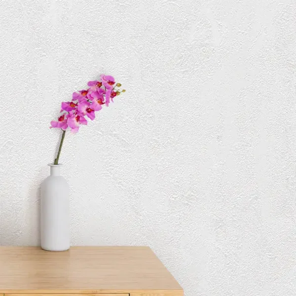 کاغذ دیواری طرح بافت سفید کد 931W (شاخص)