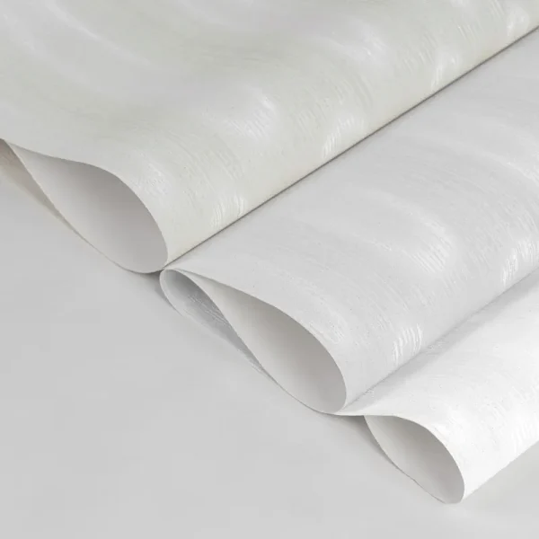 کاغذ دیواری طرح ساده کرم کد 937C (سفید، خاکستری، کرمی)