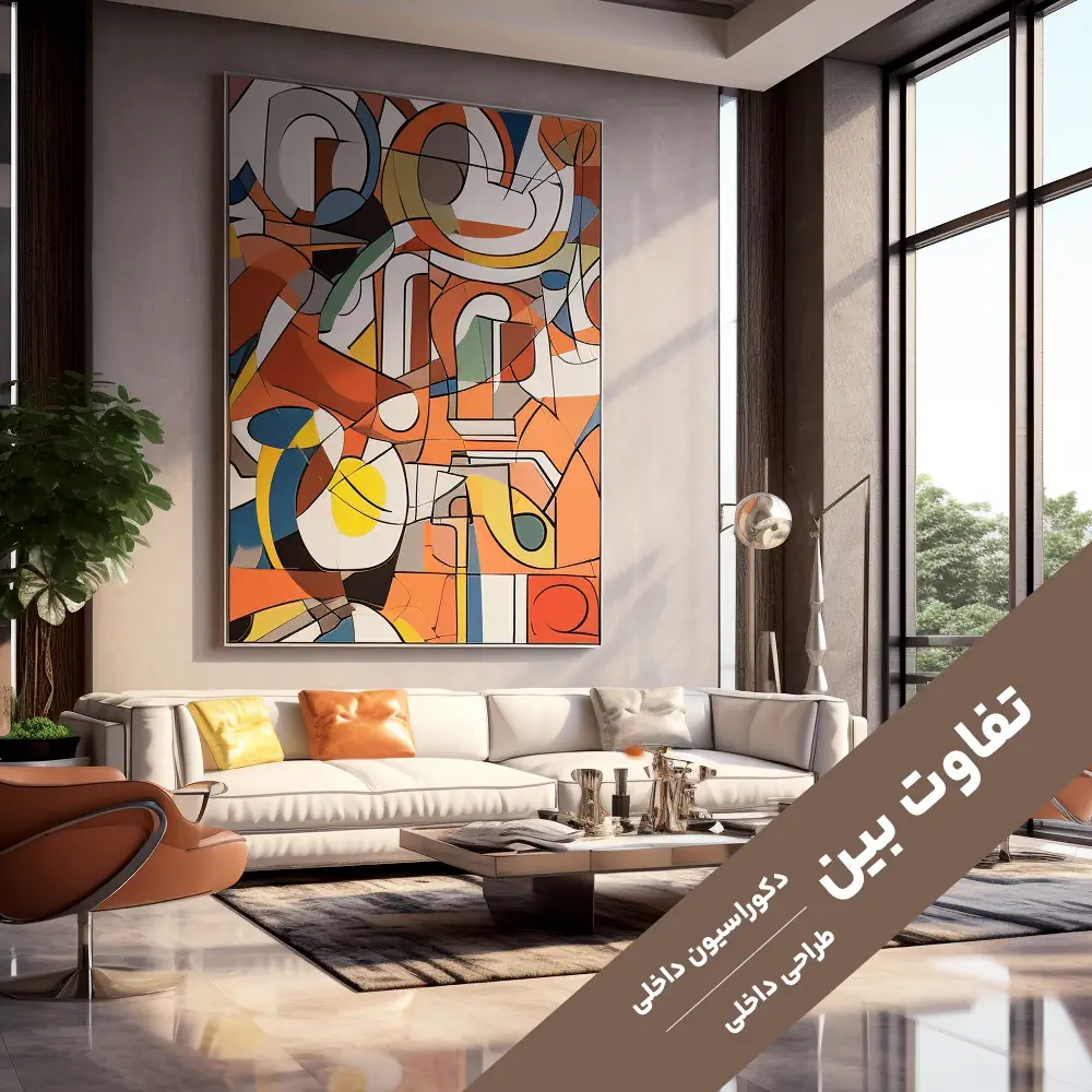 تفاوت دکوراسیون و طراحی داخلی