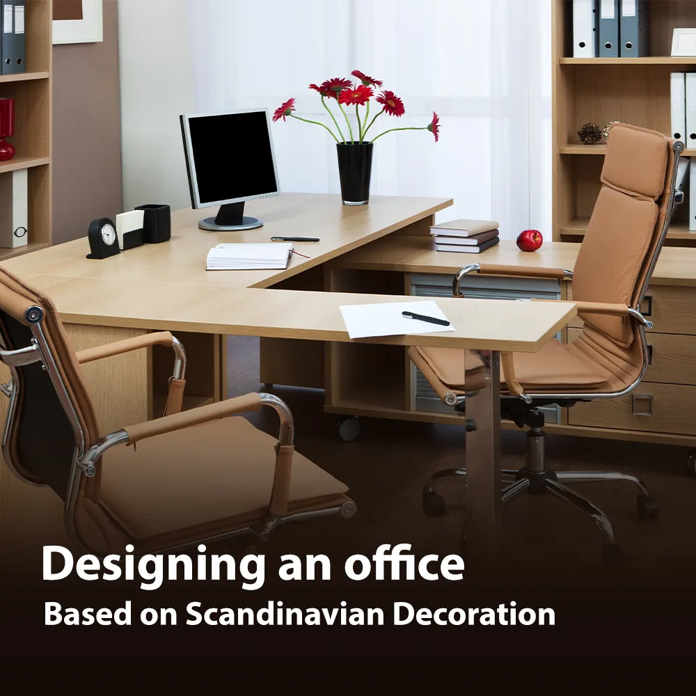 طراحی دفتر کار بر اساس سبک اسکاندیناوی
