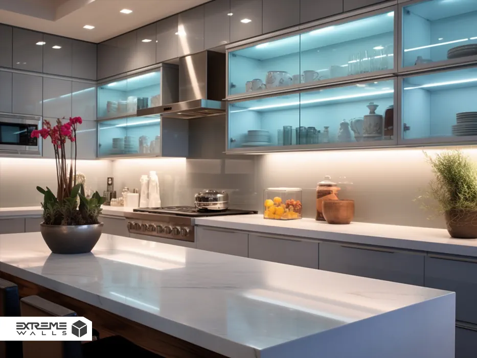 بهترین نورپردازی آشپزخانه؛ برای زیباتر شدن کجای آشپزخانه را نورپردازی کنیم؟