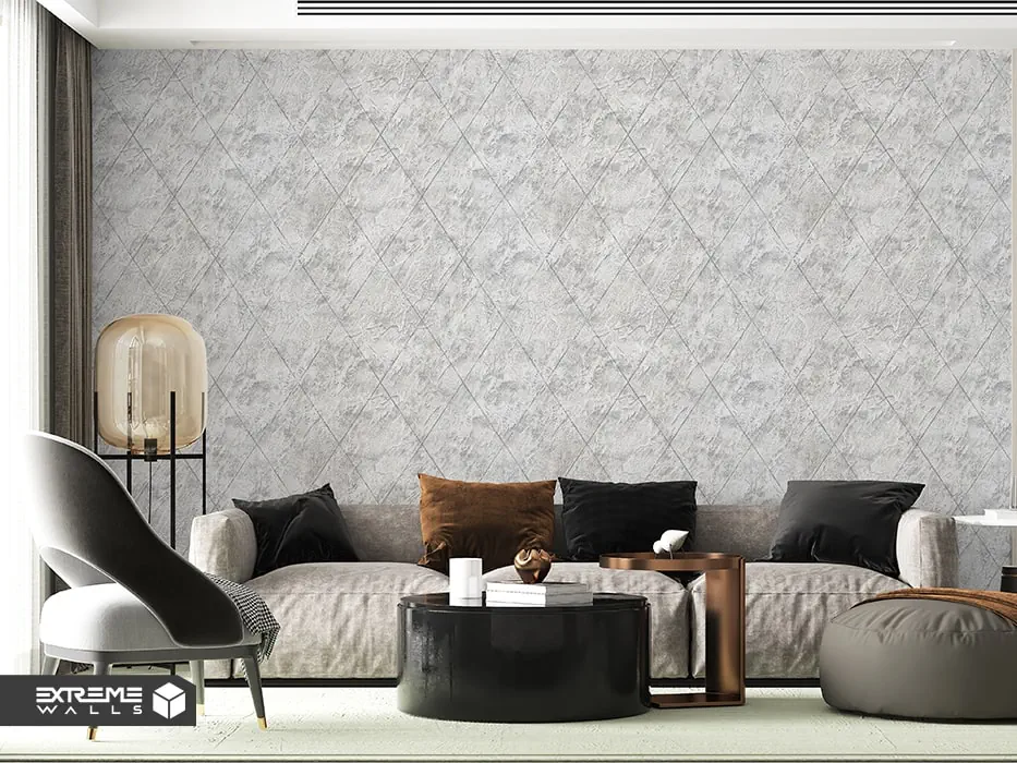 کاغذ دیواری‌های مدرن با الگوی هندسی و ژئومتریک