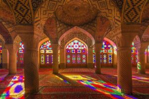 مسجد صورتی در شیراز
