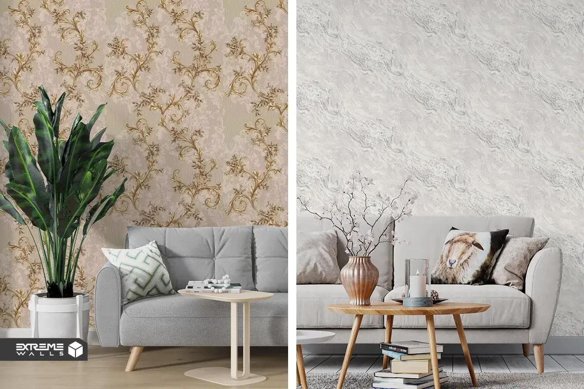 دیوارپوش پارچهای چیست؟ مقایسه دیوارپوش پارچهای با کاغذ دیواری 5 مقایسه کاغذ دیواری با دیوارپوش پارچهای