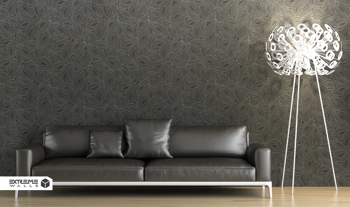 دیوارپوش پارچهای چیست؟ مقایسه دیوارپوش پارچهای با کاغذ دیواری 1 دیوارپوش پارچهای در پذیرایی