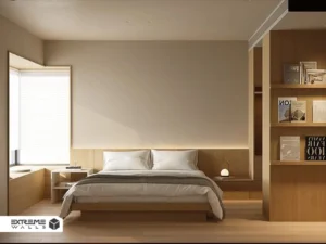 طراحی اتاق خواب به سبک مینیمال