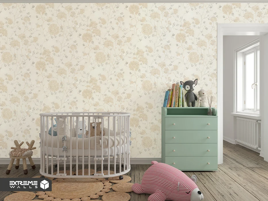 Wallpaper suitable for the babys room