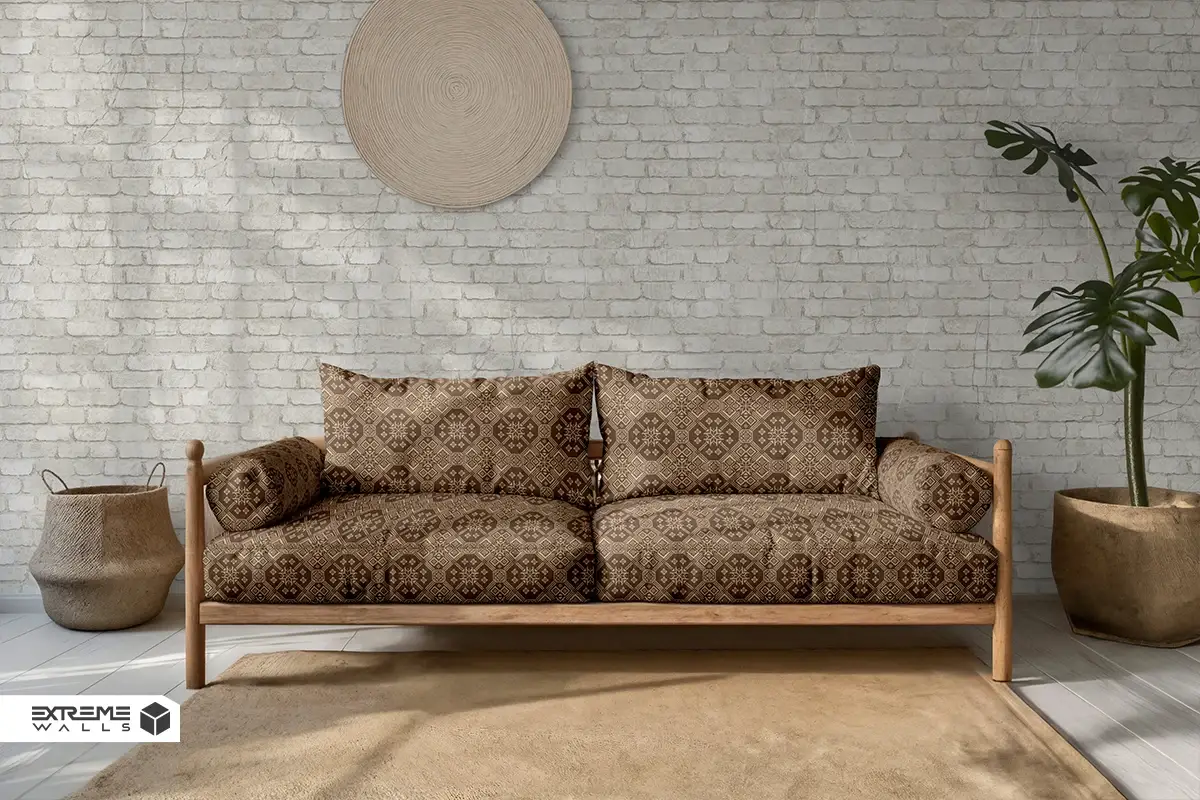 استفاده از کاغذ دیواری در دکوراسیون سنتی