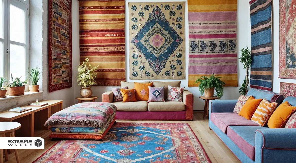 پارچه‌های ایرانی و جایگاه آن‌ها در دکوراسیون سنتی