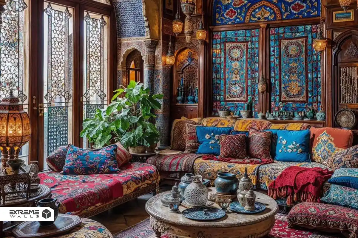 استفاده از چوب در دکوراسیون سنتی ایرانی