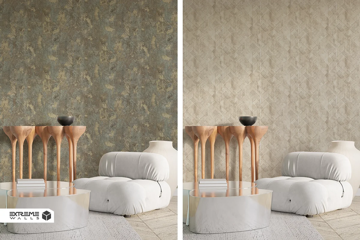 کاغذ دیواری‌های آلبوم کربن و تیتانیوم 