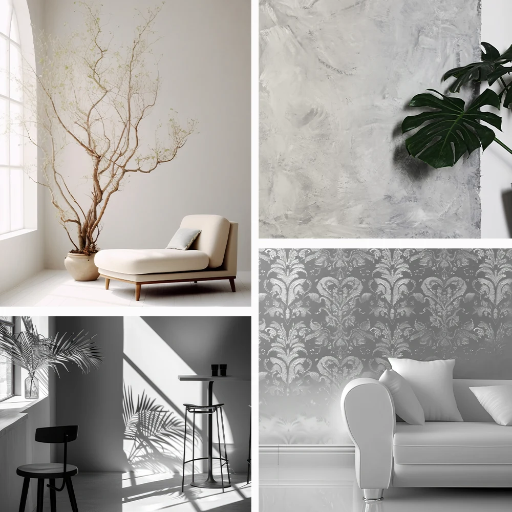 بهترین طرح‌های کاغذ دیواری برای خانه‌های کوچک و آپارتمانی