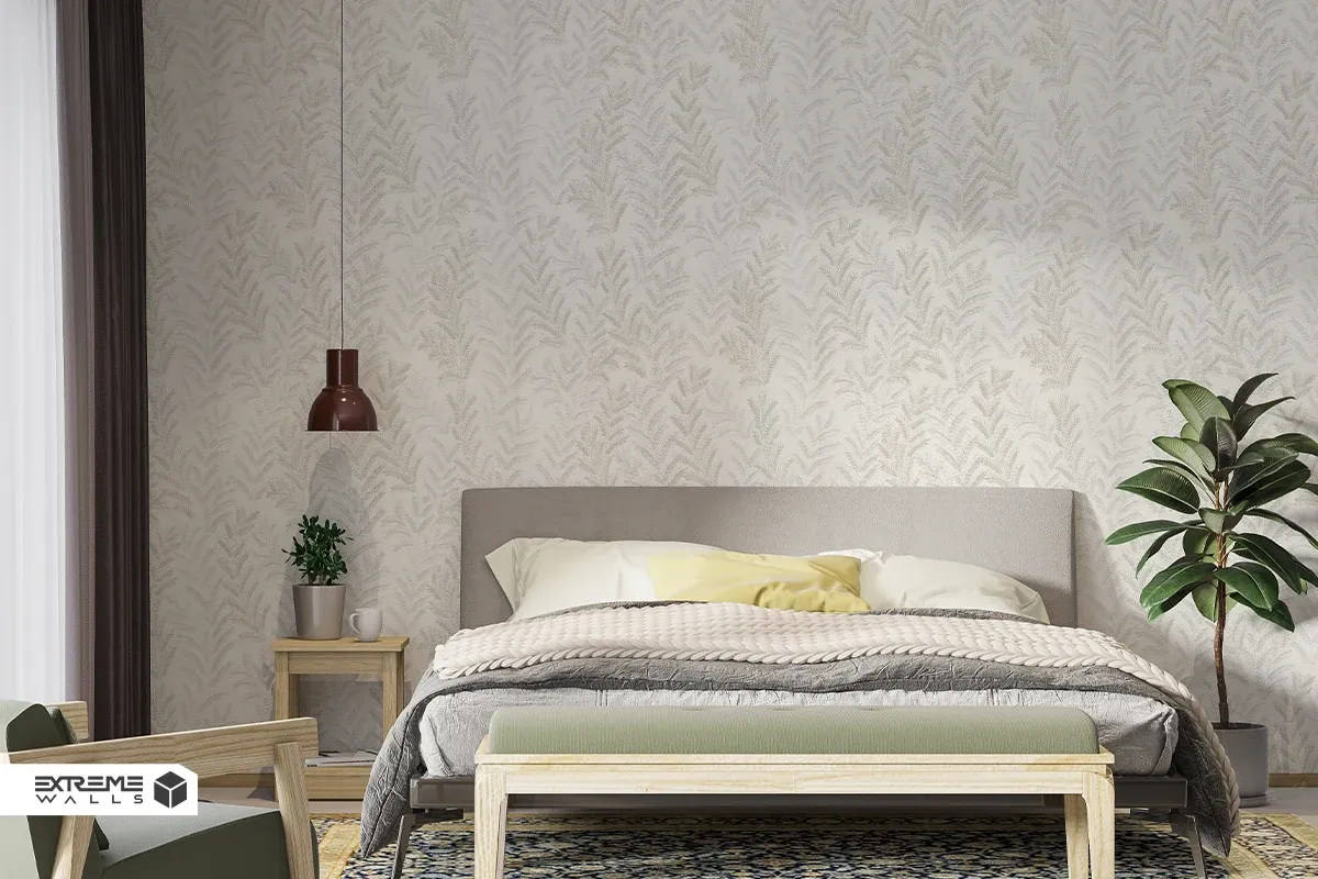 کاغذ دیواری طرح شاخ و برگ کد ۷۰۳۳ آلبوم پلوتونیوم