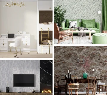 Choosing the right wallpaper for every part of the house (living room, bedroom, etc.)