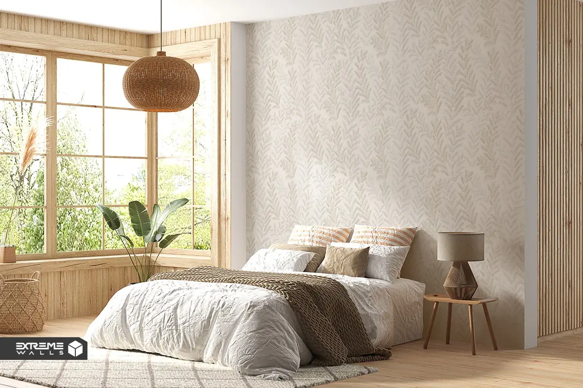 The most stylish new light color wallpaper models 13