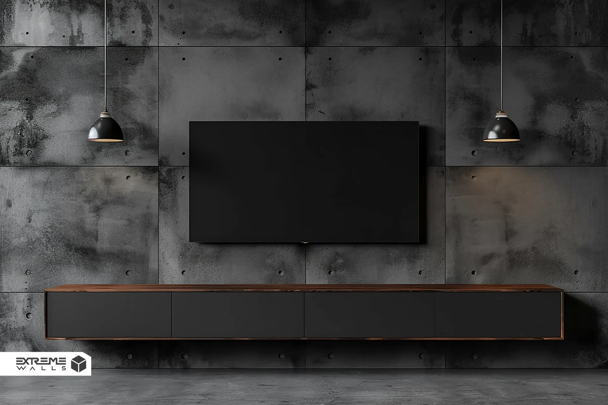 تی وی وال بتنی
