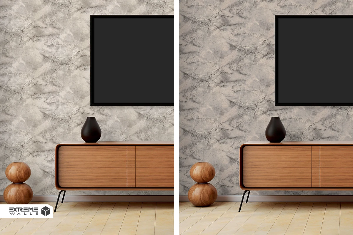 کاغذ دیواری‌های طرح سنگ آلبوم تیتانیوم 