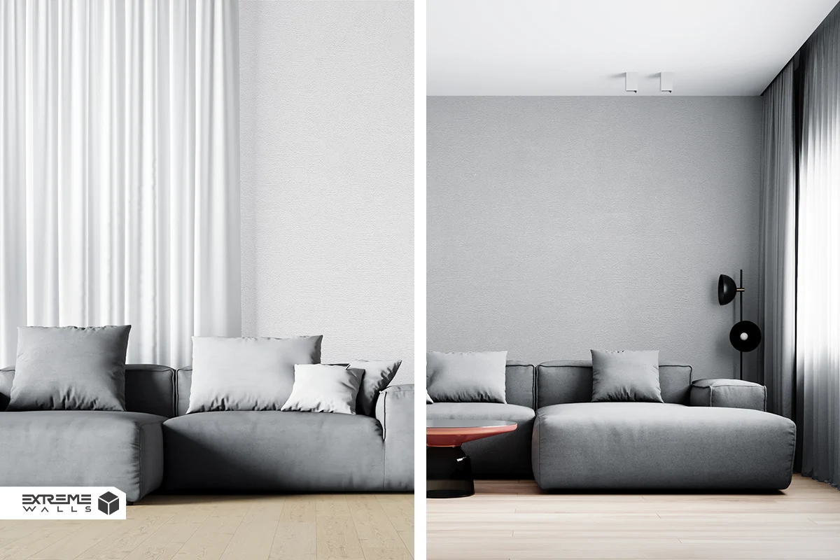 انتخاب پرده ساده و مینیمال