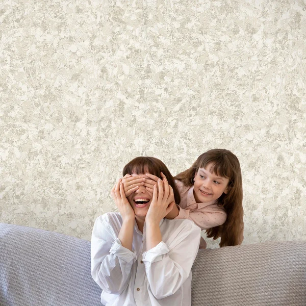 کاغذ دیواری طرح پتینه کد ۶۰۰۵ دیوار اتاق نشیمن