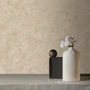 کاغذ دیواری طرح پتینه کرم / قهوه ای کد ۱۱۰۴۱ شاخص