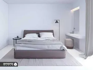 طراحی اتاق خواب به سبک مینیمال