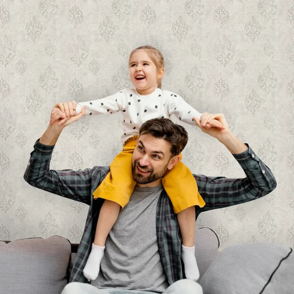 کاغذ دیواری طرح نقش و نگار کد ۴۰۶۵ خانواده