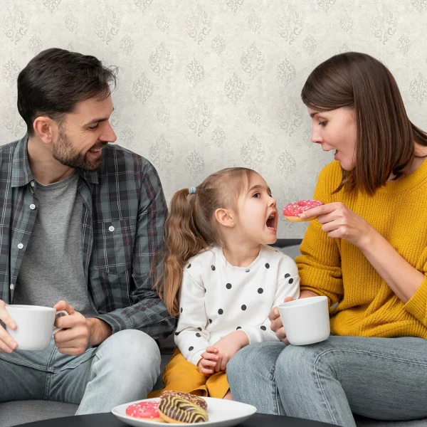 کاغذ دیواری طرح نقش و نگار کد ۴۰۶۵ خانواده
