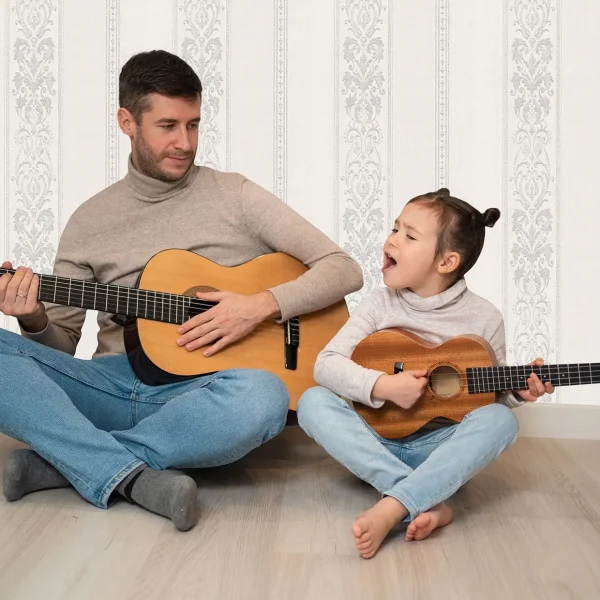 کاغذ دیواری کلاسیک طرح راه راه کد۴۱۰۳ فامیلی