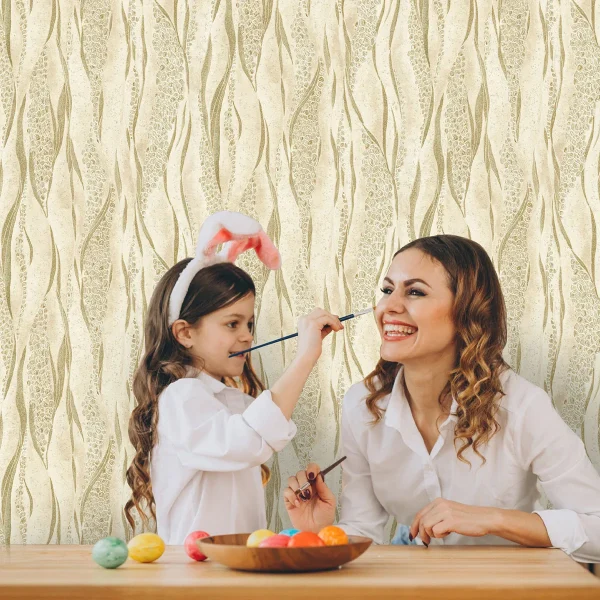 کاغذ دیواری طرح انتزاعی کد ۶۰۸۸ دیوار اتاق کودک