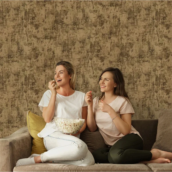 کاغذ دیواری طرح بتن کد ۶۱۰۸ خانواده