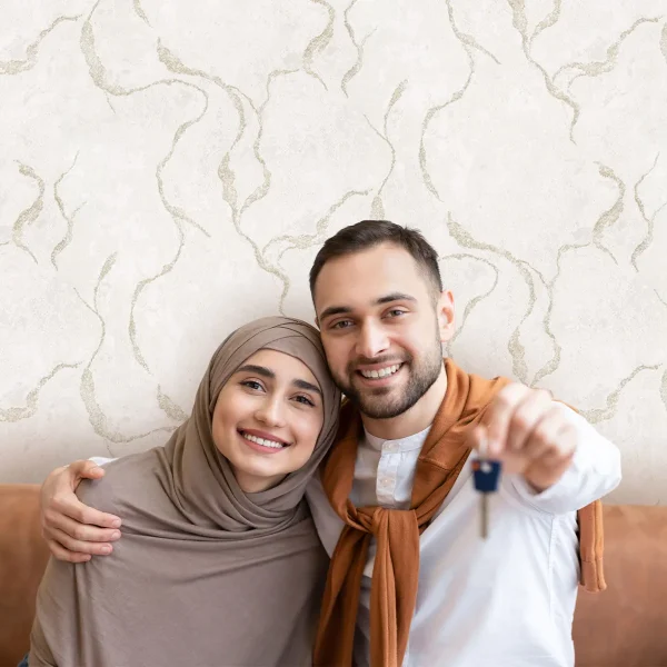 کاغذ دیواری طرح انتزاعی کد ۷۱۱۶ خانواده