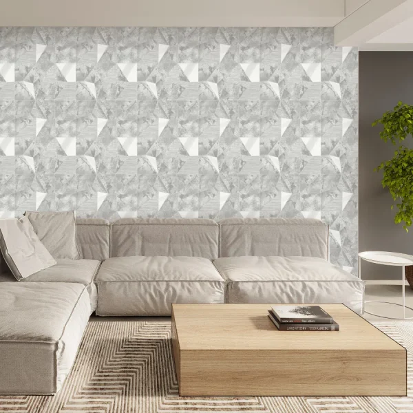 کاغذ دیواری طرح هندسی کد ۸۰۳۱ هال