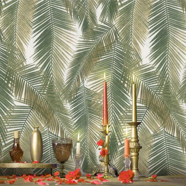 کاغذ دیواری طرح شاخ و برگ کد ۸۰۹۴ شاخص