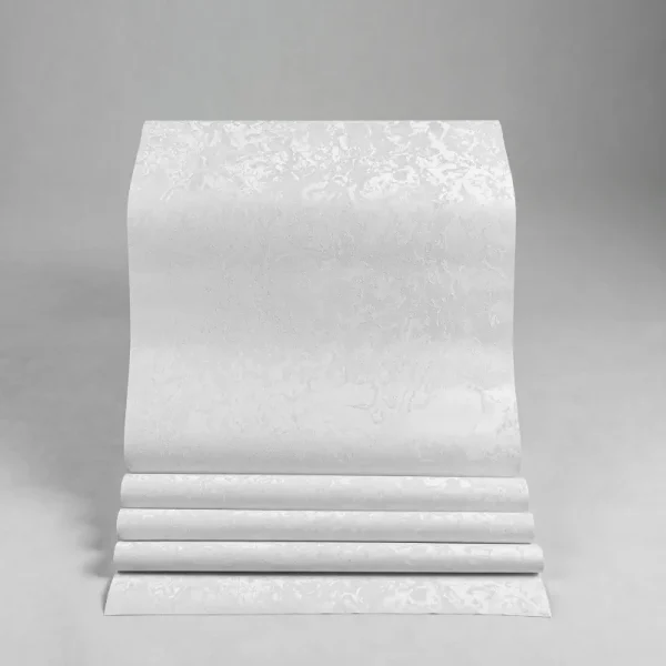 کاغذ دیواری طرح بافت خاکستری کد 906G (رول باز شده)