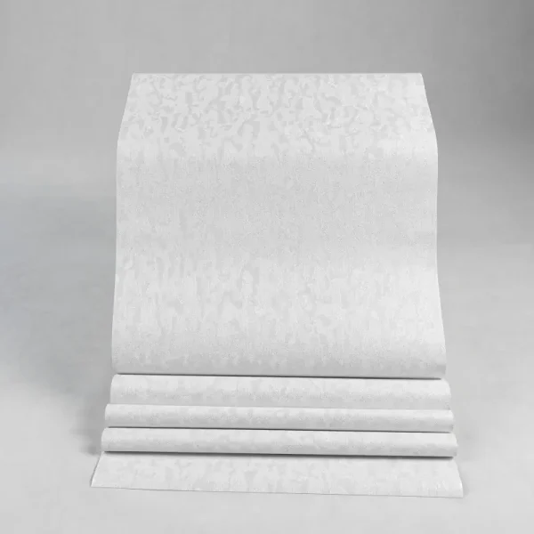 کاغذ دیواری طرح ساده خاکستری کد 912G (رول باز شده)
